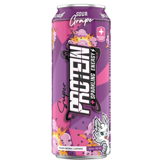 Super Protein Water Energy RTD: Sour Grape
