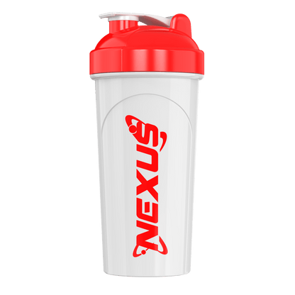 700ml Red/White Shaker - Nexus Sports Nutrition