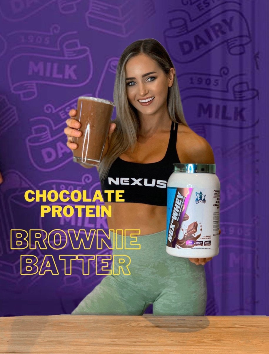 Chocolate Protein Brownie Batter - Nexus Sports Nutrition