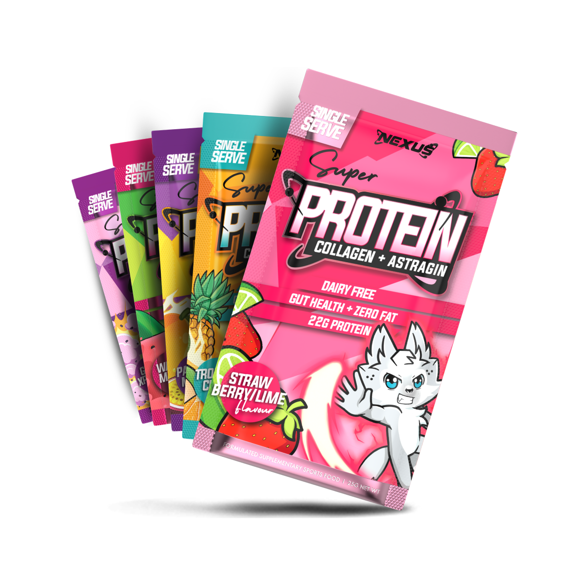 Protein Water Single Serve 5 Pack [Gift]