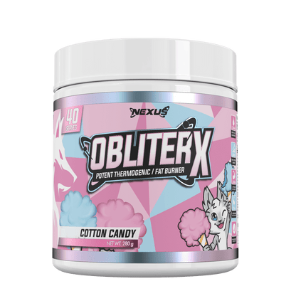 ObliterX Fat Burner: Cotton Candy - Nexus Sports Nutrition