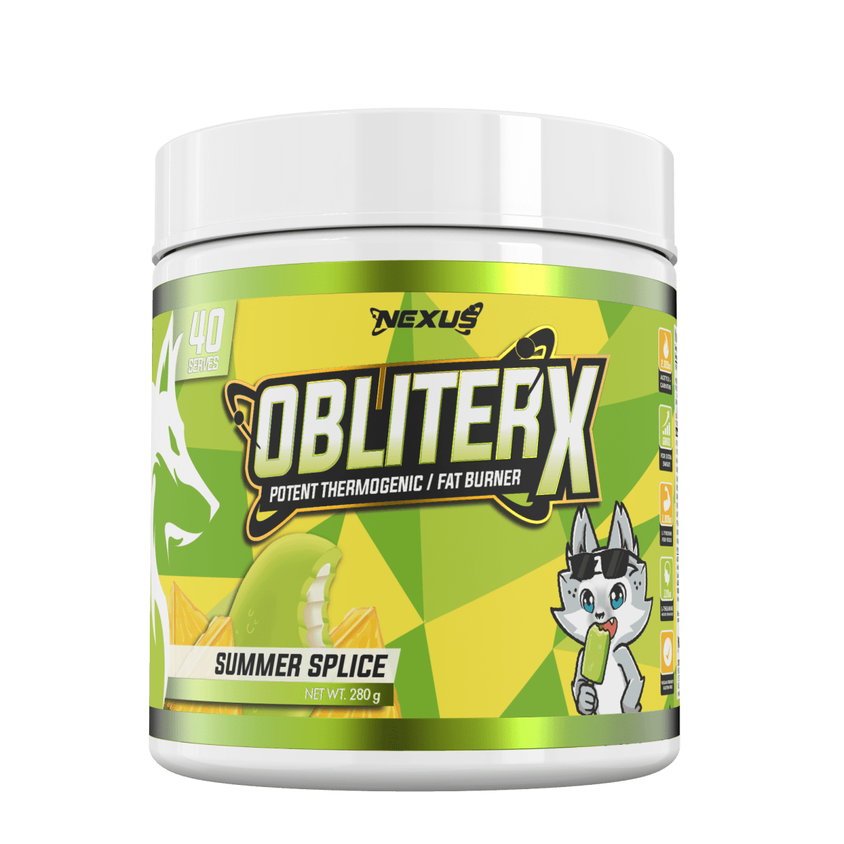 ObliterX Fat Burner: Summer Splice - Nexus Sports Nutrition