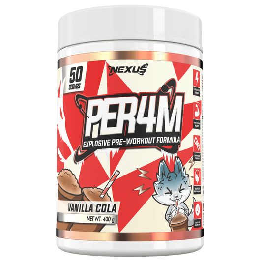 PER4M Pre-Workout: Vanilla Cola - Nexus Sports Nutrition