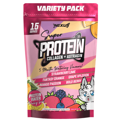 Super Protein Water Variety Pack - Nexus Sports Nutrition